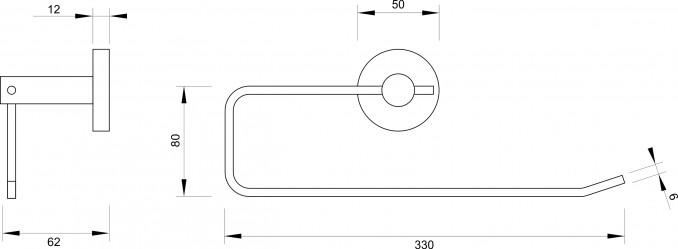 Držač ubrusa MINOTTI 50700