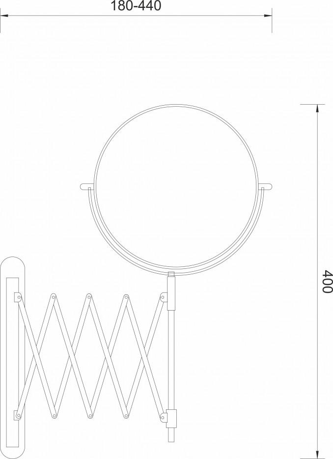 Ogledalo NY1008(YS070)