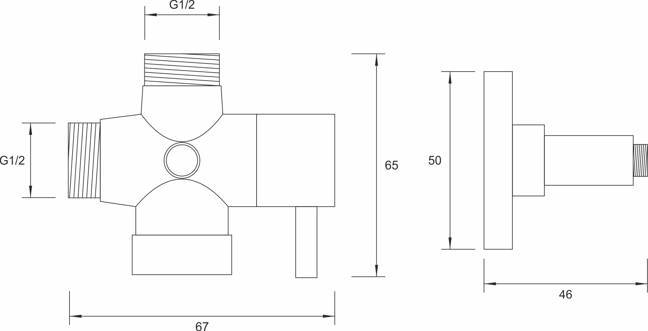 Prebacivač MINOTTI sa držačem MUT160
