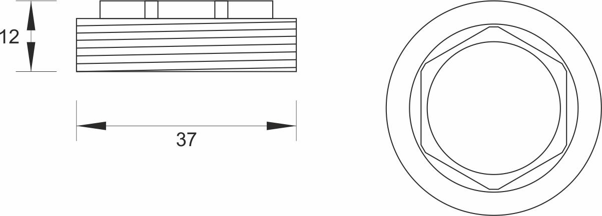 Navrtka mešača MINOTTI fi35mm